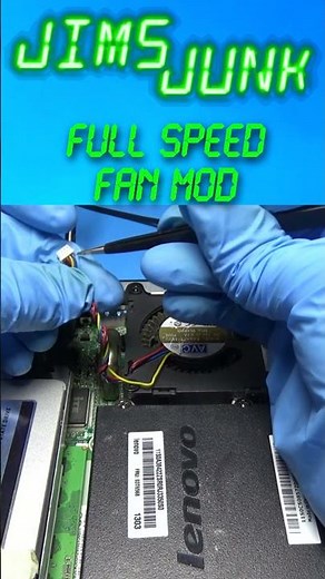 Easy PC Fan Speed Hack or Mod #pc #cooling #mod