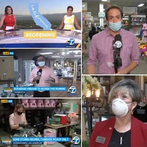 On the ABC7 Morning Show: LIVE team coverage with the local businesses taking the first steps to reopen today in California’s “Phase 2” of the coronavirus pandemic. https://abc7.com/business/monrovia-small-business-takes-first-step-of-reopening/6163101/ | Brandi Hitt