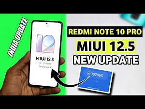 Redmi Note 10 Pro MIUI 12.5.2.0 New Update Bugs Fix & New Features | Redmi Note 10 Pro MIUI 12.5