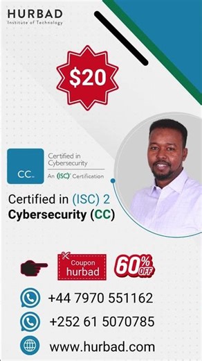 Certified in Cybersecurity (CC)