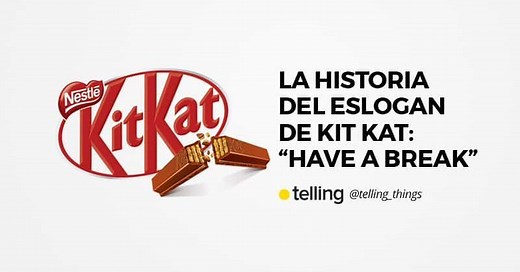 La historia del eslogan de Kit Kat: "Have a Break" | Agencia Telling