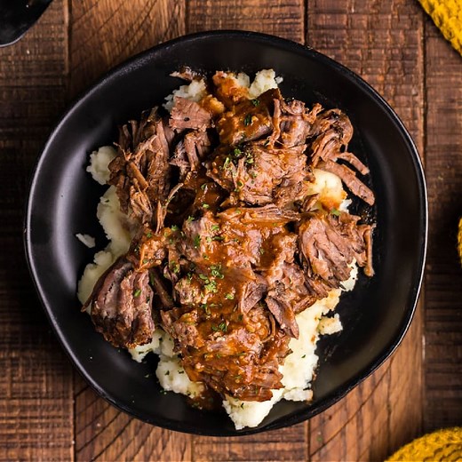 Slow Cooker Balsamic Beef Roast