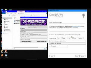tutorial install coreldraw graphic suite X7