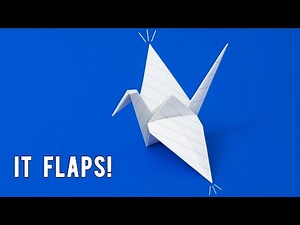 How to Make an Origami Flapping Bird EASY (Step by Step)