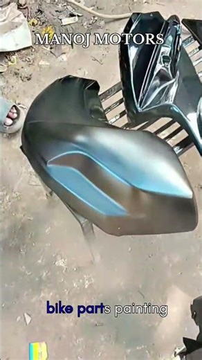 Manoj motors bike parts painting #automobile