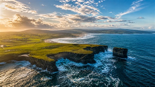 What makes this Irish coast so wild and peaceful?