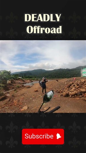 Extreme Ride Gone Almost Wrong! ⚠️ #adventurevlog #dirtracing #dirtroad