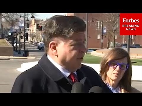JUST IN: Illinois Gov. JB Pritzker Takes Questions After Announcing Expansion Of Sales Tax Program