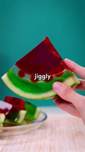 Colorful Jelly Watermelon With Homemade Boba!