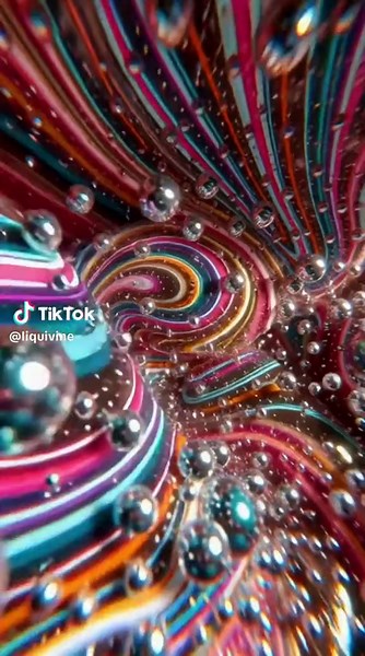 Liquid flow #trippy #satisfying #visual