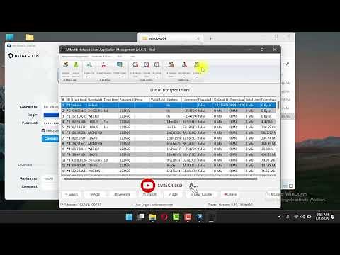 How to Generate Voucher using Userman Mikrotik 2025 Free Tool Download