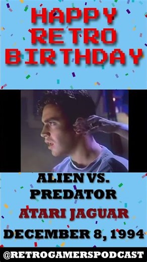 Happy Birthday to Alien vs. Predator on the Atari Jaguar!
