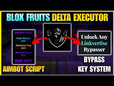 How to Use AIMBOT Script in Delta Excutor & Bypass Key System | Blox Fruits PvP Script
