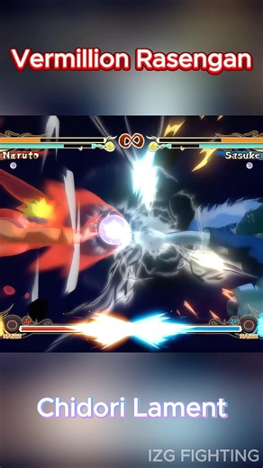 Rasengan Vs Chidori - Naruto Ultimate Ninja Storm #naruto #sasuke #shorts