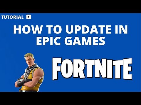 How to update Fortnite on Epic Games