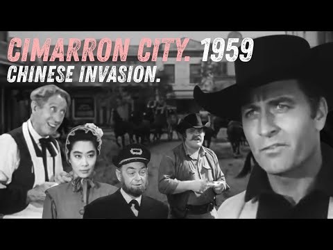 George Montgomery, Full Episode, Chinese Invasion, Cimarron City, 1959