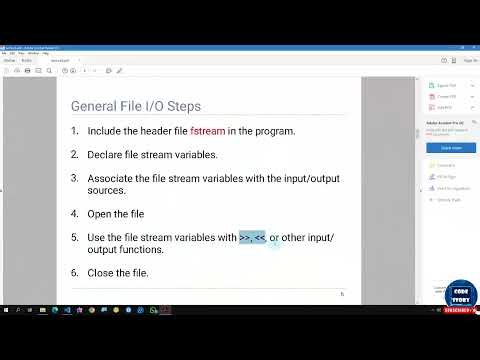 3- General File Input Steps