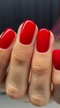 Red Nails 2026 - 60+ Looks in 1 Minute – Cherry, Burgundy & Chrome Trends You Need to See #rednails