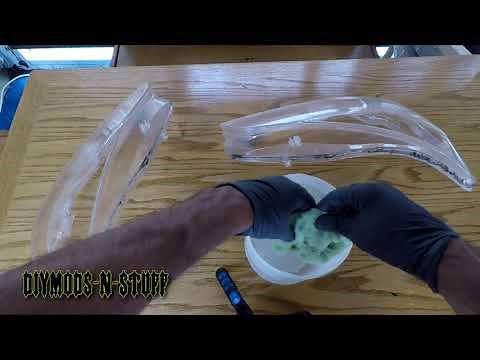 BUTYL RESIDUE QUICK REMOVAL FROM HEADLIGHT LENS