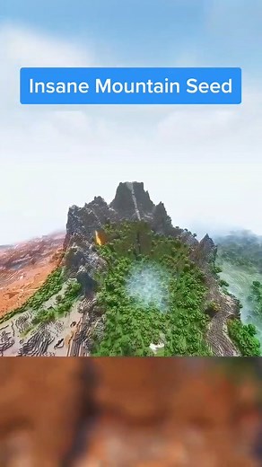 TheMathSquare | Amazing Minecraft seed on the mountains #minecraft #minecraftseeds #mcyt | Instagram