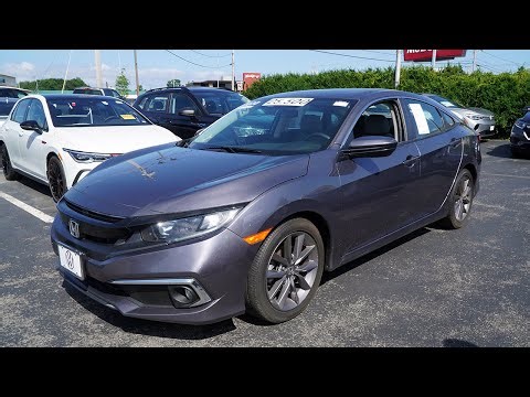 2020 Honda Civic EX Gray | Video Tour with Cameron