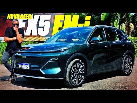 Novo Geely EX5 EM-i - POR R$ 189.990 O SUV PHEV MAIS BARATO DO BRASIL! QUAIS VERSÕES? VALE A PENA?