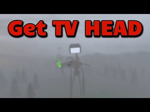 How to Get TV HEAD in Siren Head RP Badge Roblox