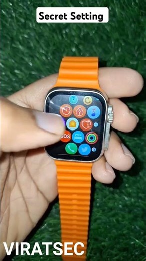 t800 ultra smart watch secret setting #smartphone #viratsec