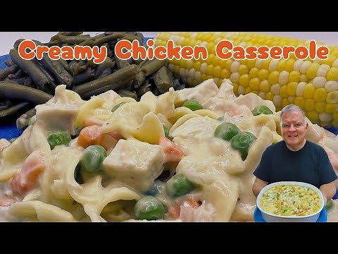 Creamy Chicken Casserole - This Can Be An Entire Meal in One Bowl!