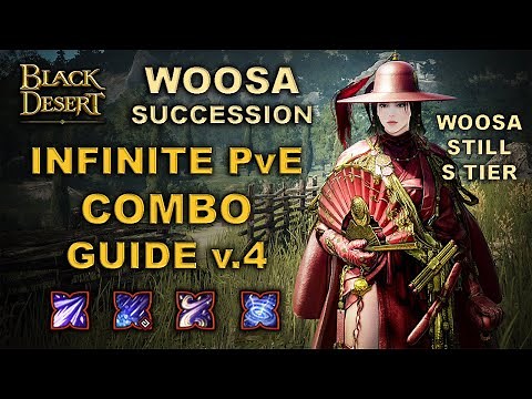 BDO | Woosa Succession - Infinite PvE Combo Guide v.4 | UPDATED |