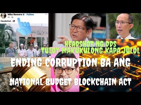 National Budget Blockchain Act to end CORRUPTION in national budget and government projects?