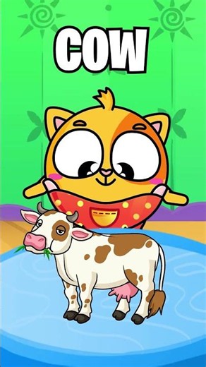 Learn Baby Animals! 🐾 Fun Zoo Puzzle Game for Kids #shorts