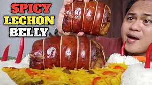 95K views · 2.8K reactions | EATING CEBU LECHON BELLY | Kautol Mukbang | Facebook