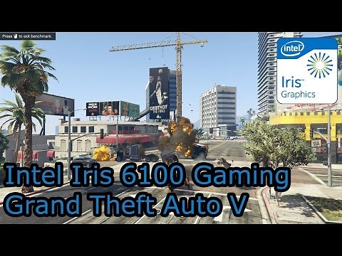 Intel Iris 6100 Gaming - Grand Theft Auto V - i3-5157U i5-5257U MacBook Pro