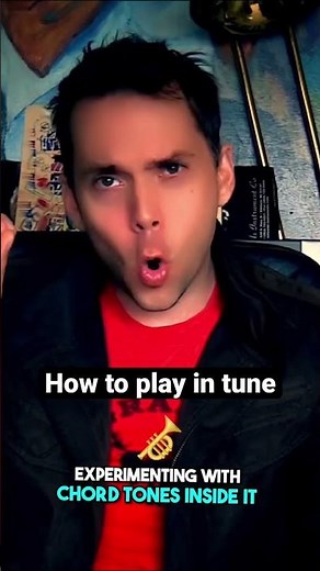 How to play in tune #musician #practice #trombone #intonation