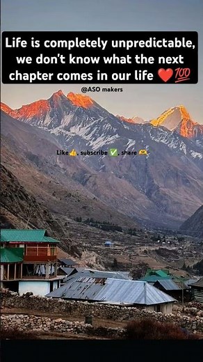 Life is unpredictable✍️❤️💯#motivation#lifelesson#new#song#reels#views#like#quotes#trending#yt#shorts