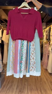 77 reactions · 12 comments | Multi print skirt set ❤️懶 | mirzan_michu | Facebook