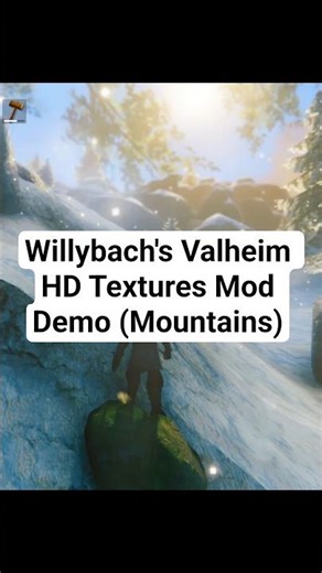 Willybach's Valheim HD Textures Mod Demo (Mountains)