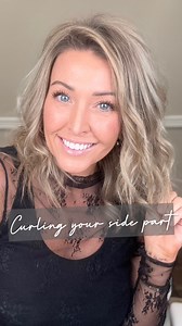 How to curl your short hair around your face?! Side part edition 🫶🏻 ..#sidepart #howtocurl #easyhair #easycurls #easyhairtutorial #finehair #thinhair #cutehair #everydayhair #hairgoals #hairinspo #howtohair #hairstyles #easyhairstyles #haircut #haircolor #curlingiron #sideparttutorial #curlinghair #curlingfringe #curlingbangs #curlingirons | Ashley Erickson Beauty