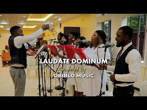 Laudate Dominum by Taize || Live rendition at mass by Obiblo Music rendition || Catholic Latin song