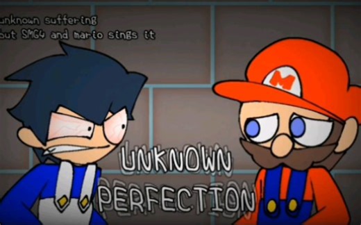 UNKNOWN PERFECTION - fnf unknown suffering v3 but SMG4 and mario sings it
