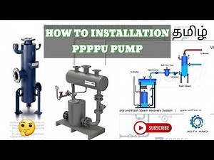 ppppu condensate water pump how to installation explain in tamil