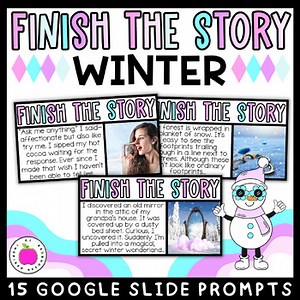Winter Writing Activity - Finish the Story Narrative Writing Prompts