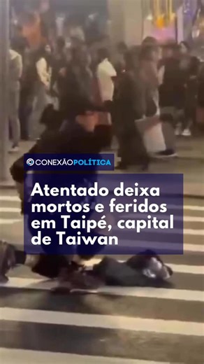 CONEXÃO POLÍTICA on Instagram: "Ao menos três pessoas morreram e outras oito ficaram feridas após um ataque ocorrido em uma estação do metrô de Taipei, em Taiwan, segundo informações divulgadas pela imprensa local. O agressor lançou uma granada de fumaça no interior da estação e passou a atacar pessoas de forma aleatória com uma faca. De acordo com a Agência Central de Notícias de Taiwan, um homem de cerca de 50 anos foi socorrido após sofrer uma parada cardíaca, mas teve a morte confirmada po
