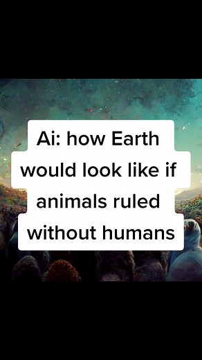 Earth Transformed: Animals Reign Supreme in this Hypothetical AI Vision