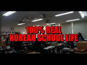 Daily life of a Korean high school student