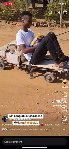 King Monada Celebrates New McLaren Car