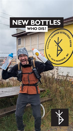 Our co-founder Austin here breaking down everything you need to know about the new ReFill Water Bottle Sleeve! | Chicken Tramper Ultralight Gear