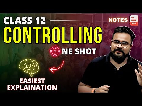 CONTROLLING class 12 business studies ONE SHOT | chapter 8 bst by GAURAV JAIN