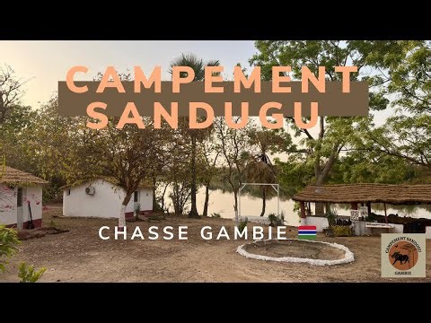 Chasse en Gambie, Campement Sandugu